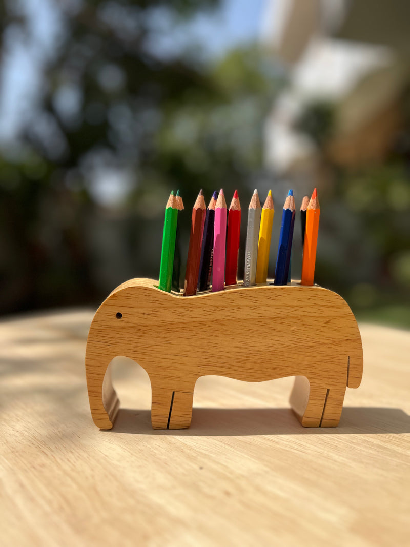 Baby Elephant Pencil Stand