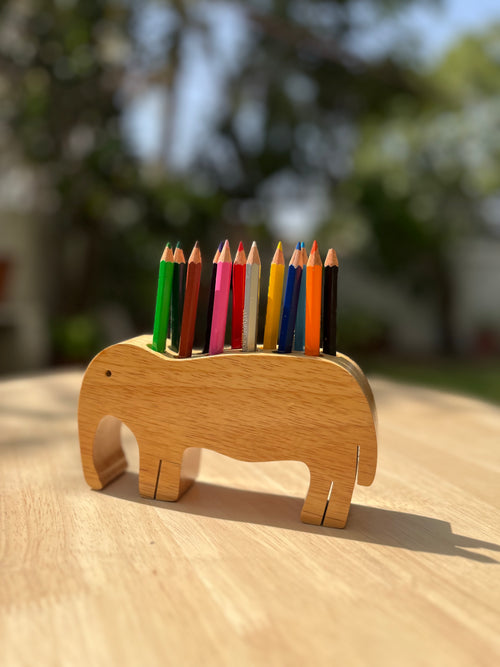 Baby Elephant Pencil Stand