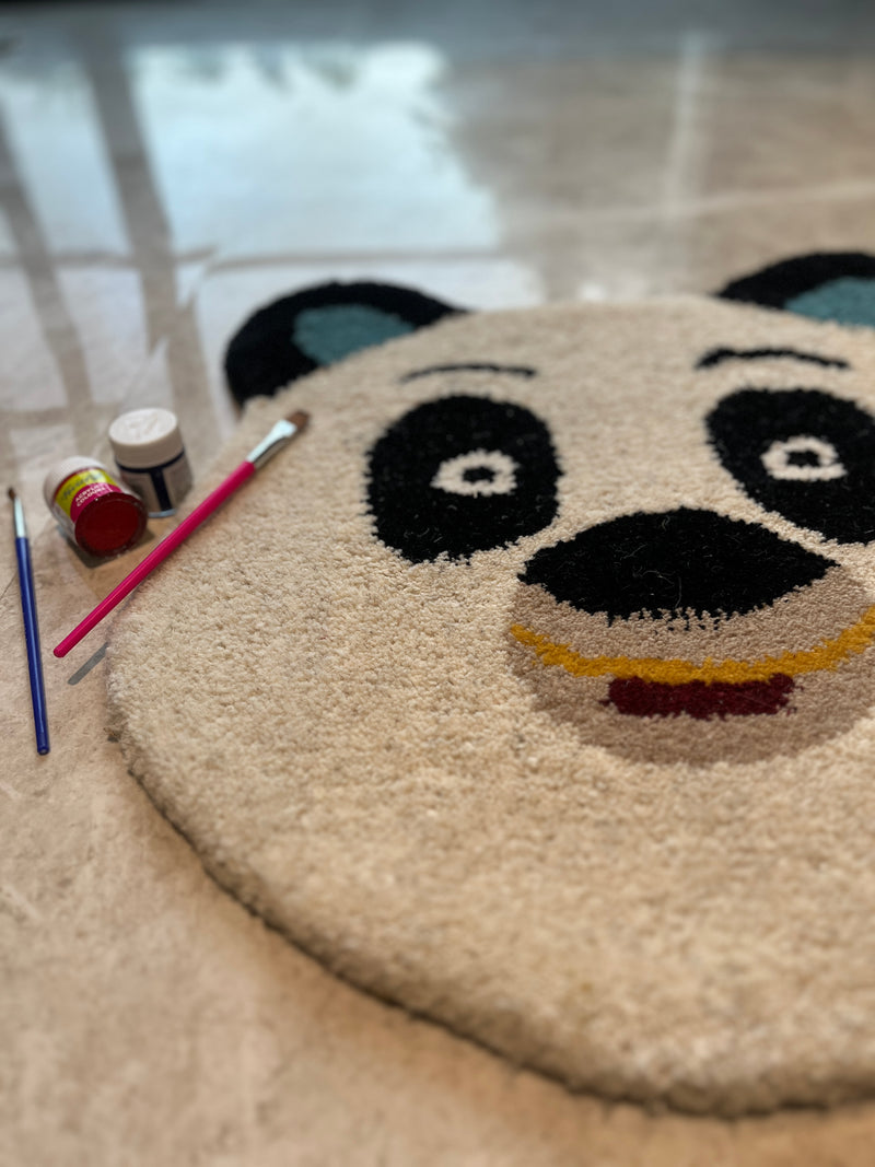 Cute Panda Floor Mat