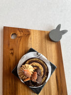 Bunny Wooden Platter Wide