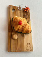 Hippo Wooden Platter Tall
